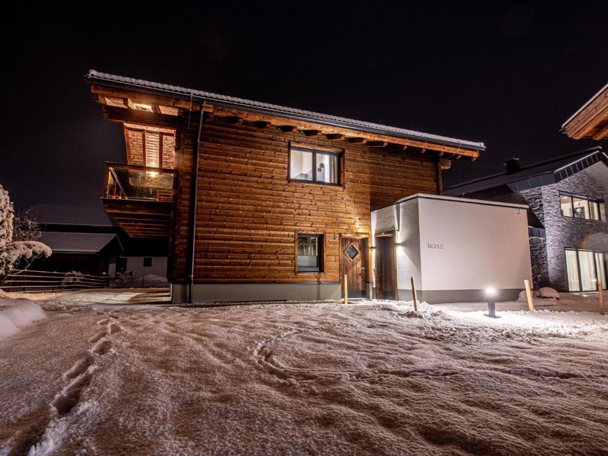 Apartment In Wald Im Pinzgau With A Fireplace Exterior foto